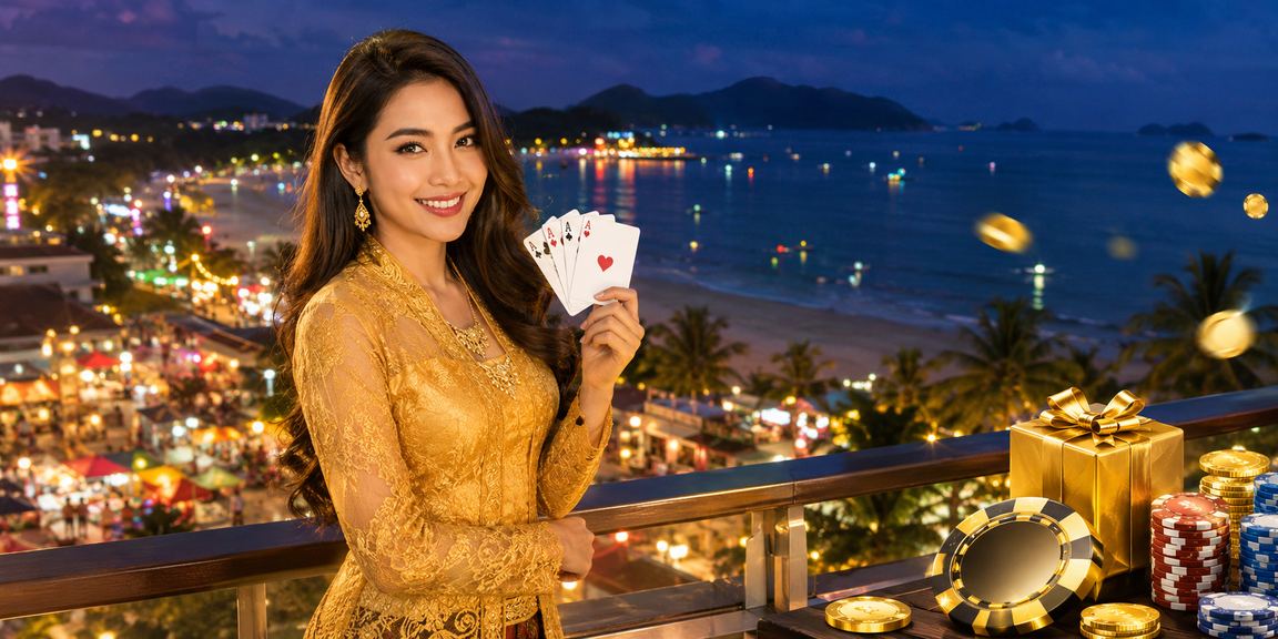 Permainan poker gaya kebaya Langkawi Malaysia